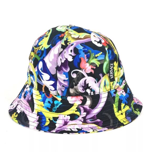 VERSACE bucket hat bob hat polyester Multicolore